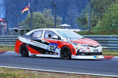 24h-Rennen Nürburgring 2018 - Nordschleife - Startnummer #123 - Toyota Corolla Altis - Toyota Gazoo Racing Team Thailand - SP3