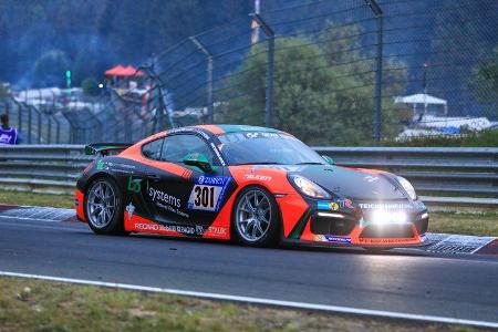 24h-Rennen Nürburgring 2018 - Nordschleife - Startnummer #301 - Porsche Cayman GT4 CS - Teichmann Racing - CUP3