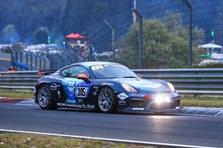 24h-Rennen Nürburgring 2018 - Nordschleife - Startnummer #305 - Porsche Cayman GT4 CS - Securtal Sorg Rennsport - CUP3