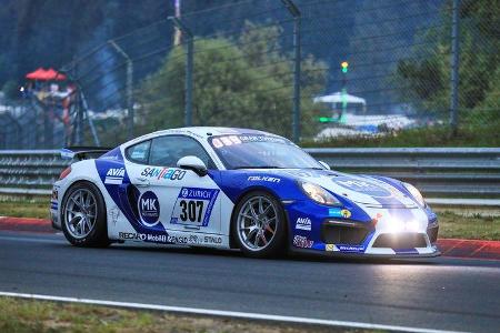 24h-Rennen Nürburgring 2018 - Nordschleife - Startnummer #307 - Porsche Cayman GT4 CS - Team Mathol Racing e.V. - CUP3