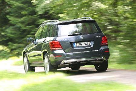 Mercedes GLK 250 Bluetec 4-Matic, Heckansicht