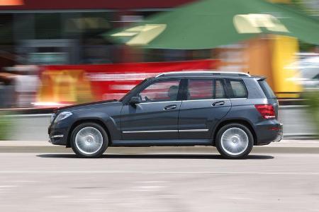 Mercedes GLK 250 Bluetec 4-Matic, Seitenansicht