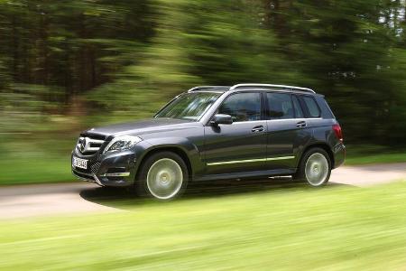 Mercedes GLK 250 Bluetec 4-Matic, Seitenansicht