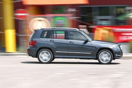 Mercedes GLK 250 Bluetec 4-Matic, Seitenansicht