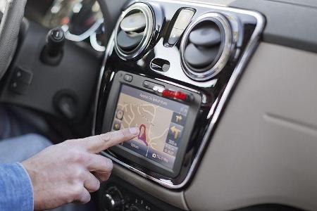 Dacia Lodgy, navigation, Touchscreen