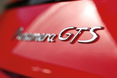 Porsche Panamera GTS, Schriftzug, Typenbezeichnung