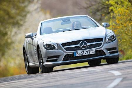 Mercedes SL 350, Frontansicht