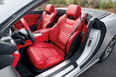 Mercedes SL 350, Fahrersitz