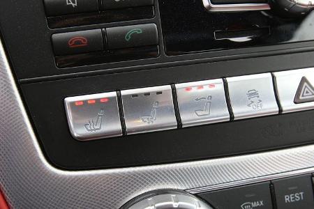 Mercedes SL 350, Mittelkonsole, Bedienelemente
