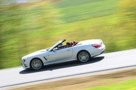 Mercedes SL 350, Seitenansicht
