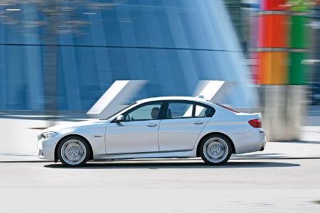 BMW M550d x-Drive, Seitenansicht