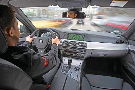 BMW M550d x-Drive, Cockpit