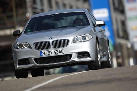 BMW M550d x-Drive, Frontansicht
