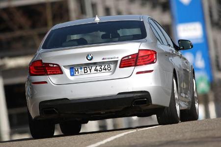 BMW M550d x-Drive, Heck