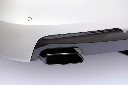 BMW M550d xDrive, Auspuff