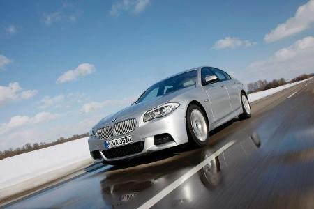 BMW M550d xDrive, Seitenansicht