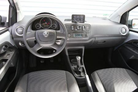 Skoda Citigo 1.0 Elegance, Cockpit, Lenkrad
