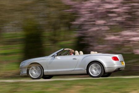 Bentley Continental GTC, Seitenansicht