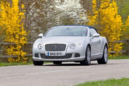 Bentley Continental GTC, Frontansicht