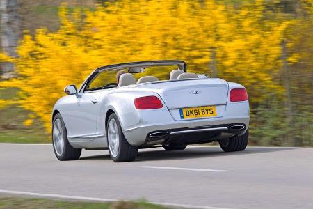 Bentley Continental GTC, Heck