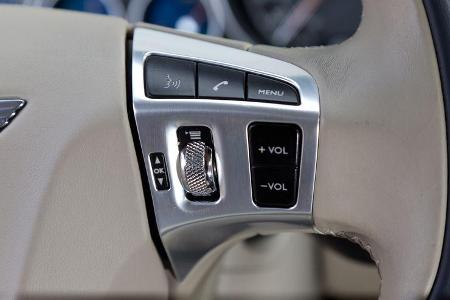 Bentley Continental GTC, Bedienelemente, Fensterheber