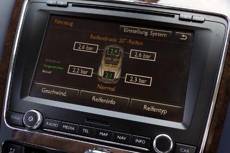 Bentley Continental GTC, Navi, Bildschirm