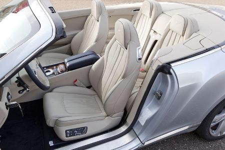 Bentley Continental GTC, Innenraum, Ledersitze