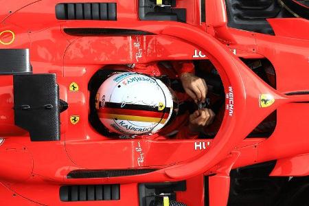 Ferrari - Halo - F1-Test - Barcelona - 2018