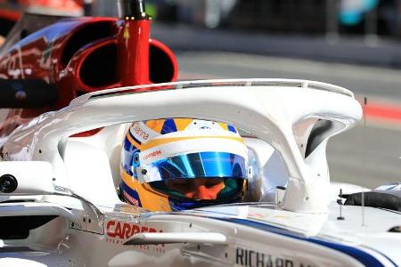 Sauber - Halo - F1-Test - Barcelona - 2018
