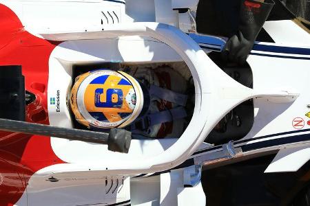 Sauber - Halo - F1-Test - Barcelona - 2018
