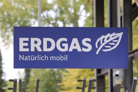 Erdgasschild