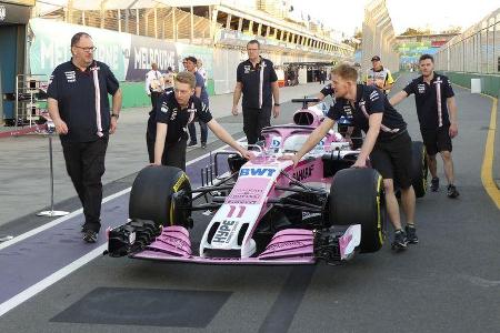 Force India - GP Australien 2018 - Melbourne - Albert Park - Donnerstag - 22.3.2018