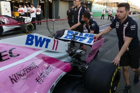 Force India - GP Australien 2018 - Melbourne - Albert Park - Donnerstag - 22.3.2018