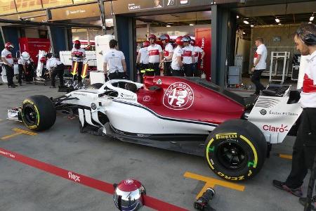 Sauber - GP Australien 2018 - Melbourne - Albert Park - Donnerstag - 22.3.2018