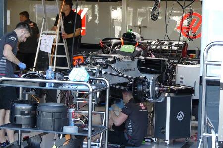 HaasF1 - GP Australien 2018 - Melbourne - Albert Park - Donnerstag - 22.3.2018