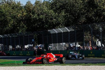 Sebastian Vettel - Ferrari - GP Australien 2018 - Melbourne - Rennen