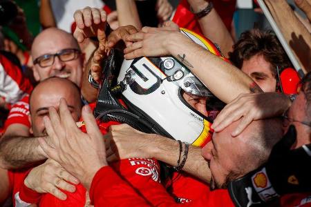 Sebastian Vettel - Ferrari - GP Australien 2018 - Melbourne - Rennen