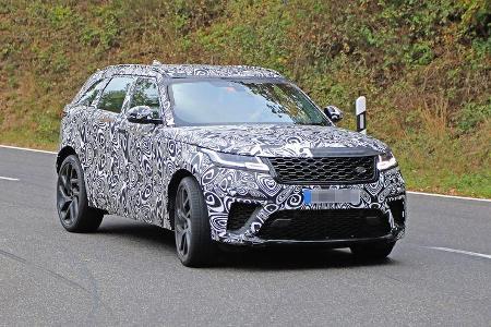 Range Rover Velar SVR Erlkönig