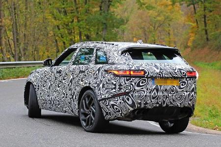 Range Rover Velar SVR Erlkönig