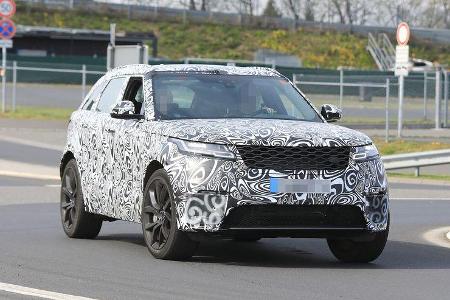 Range Rover Velar SVR Erlkönig