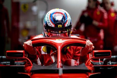 Ferrari - Halo - F1-Test - Barcelona - 2018 Ferrari - Halo - F1-Test - Barcelona - 2018