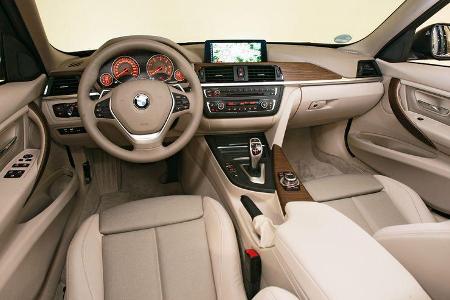 BMW 320d Modern Line, Cockpit, Fahrersitz