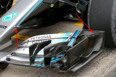 Mercedes - Upgrades - Formel 1 - Test - Barcelona - 2018