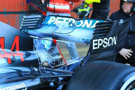 Mercedes - Upgrades - Formel 1 - Test - Barcelona - 2018