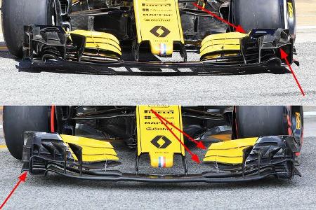 Renault - Upgrades - Formel 1 - Test - Barcelona - 2018