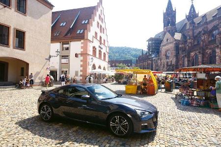 Subaru BRZ, Straßburg, Frankreich Subaru BRZ, Straßburg, Frankreich