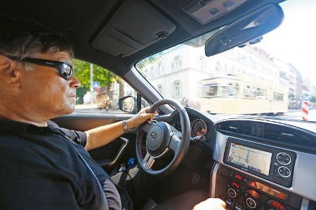 Subaru BRZ, Cockpit, Fahrersicht