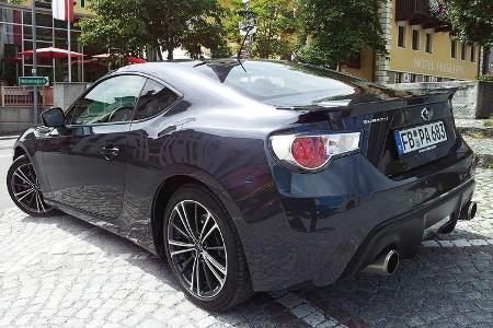 Subaru BRZ, Heckansicht