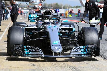 Mercedes - Barcelona F1-Test 2018