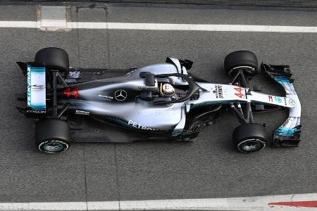 Mercedes - Barcelona F1-Test 2018